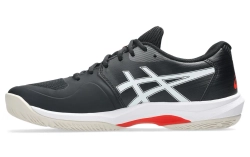 Мужские кроссовки теннисные Asics Game FF - black/cherry tomato
