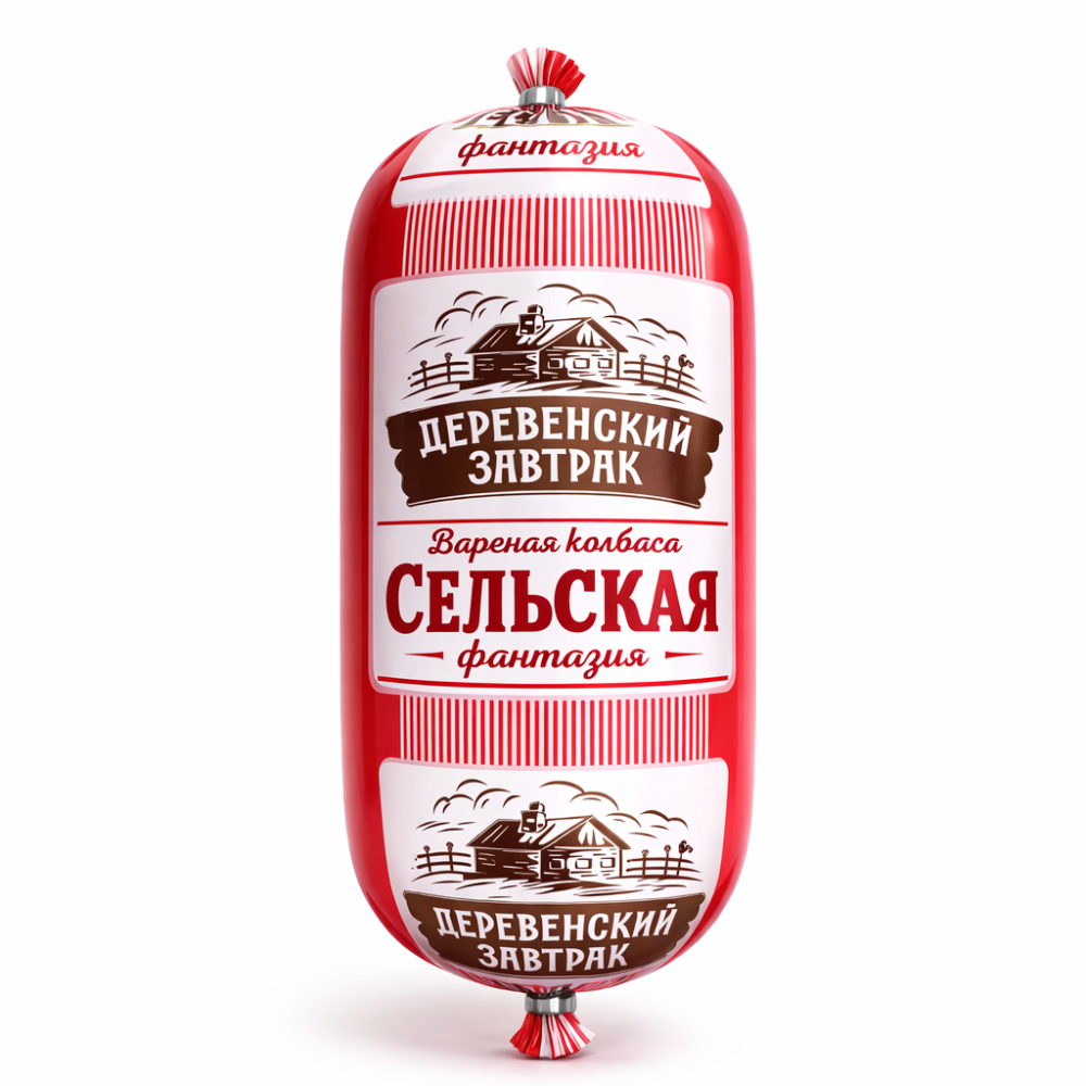Колбаса вареная Сельская Фантазия 400 гр