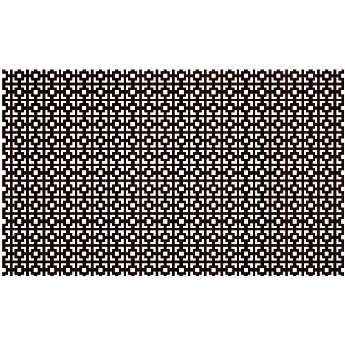 Панель перфорированная ХДФ Presko Верон для радиатора 600х1200х3 мм венге