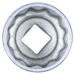 Головка торцевая стандартная двенадцатигранная 1/2&quot;, 30 мм KING TONY 433030M