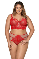 Бюстгальтер на косточках с широким поясом (Размер: 90C) (Цвет: темно-синий)