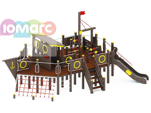 Игровой комплекс "Баркас" (Бухта пиратов)