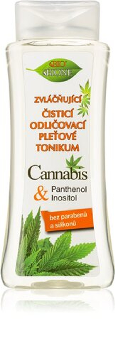 Bione Cosmetics Cannabis - тоник для снятия макияжа /   255  ml  / GTIN 8595061605377