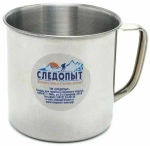 Кружка Следопыт нерж. d 10см 600 мл