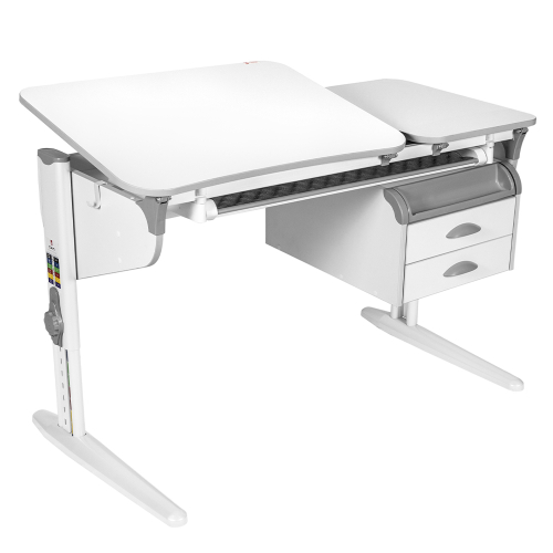 Растущая парта Дэми СУТ 45 с лотком и тумбой ТСН.05 (1200×565 мм)