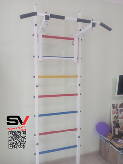 Монтаж шведской стенки Sv Sport в пеноблочные, газоблочные стены