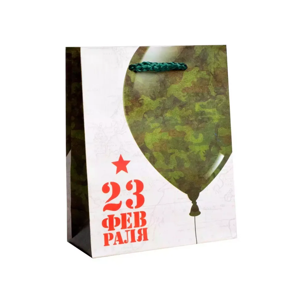 Пакет С Праздником 23×27×18 см 4515274