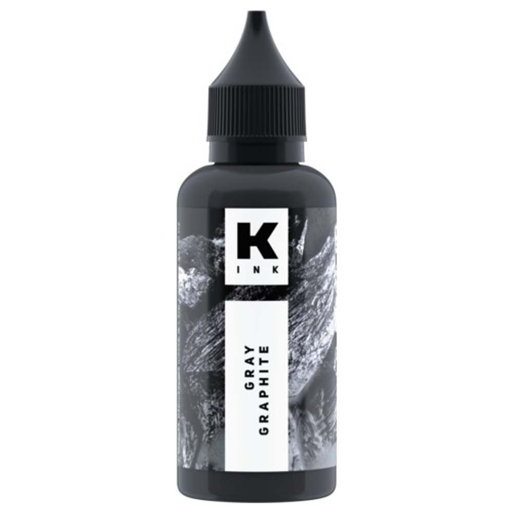 Графитовый Серый КРАСКА Tattoo Ink , 50мл