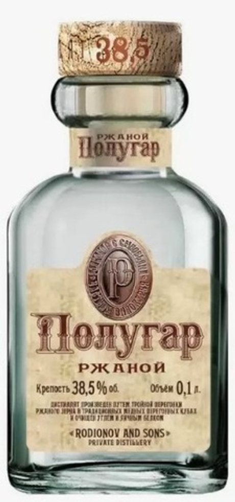 Полугар Ржаной 0,1 38,5%  Оковита Польша