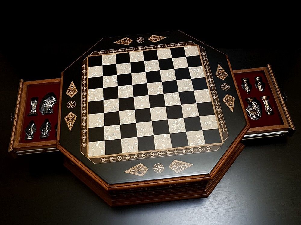 Шахматы подарочные "Империал" венге антик (2612.BLK) 2