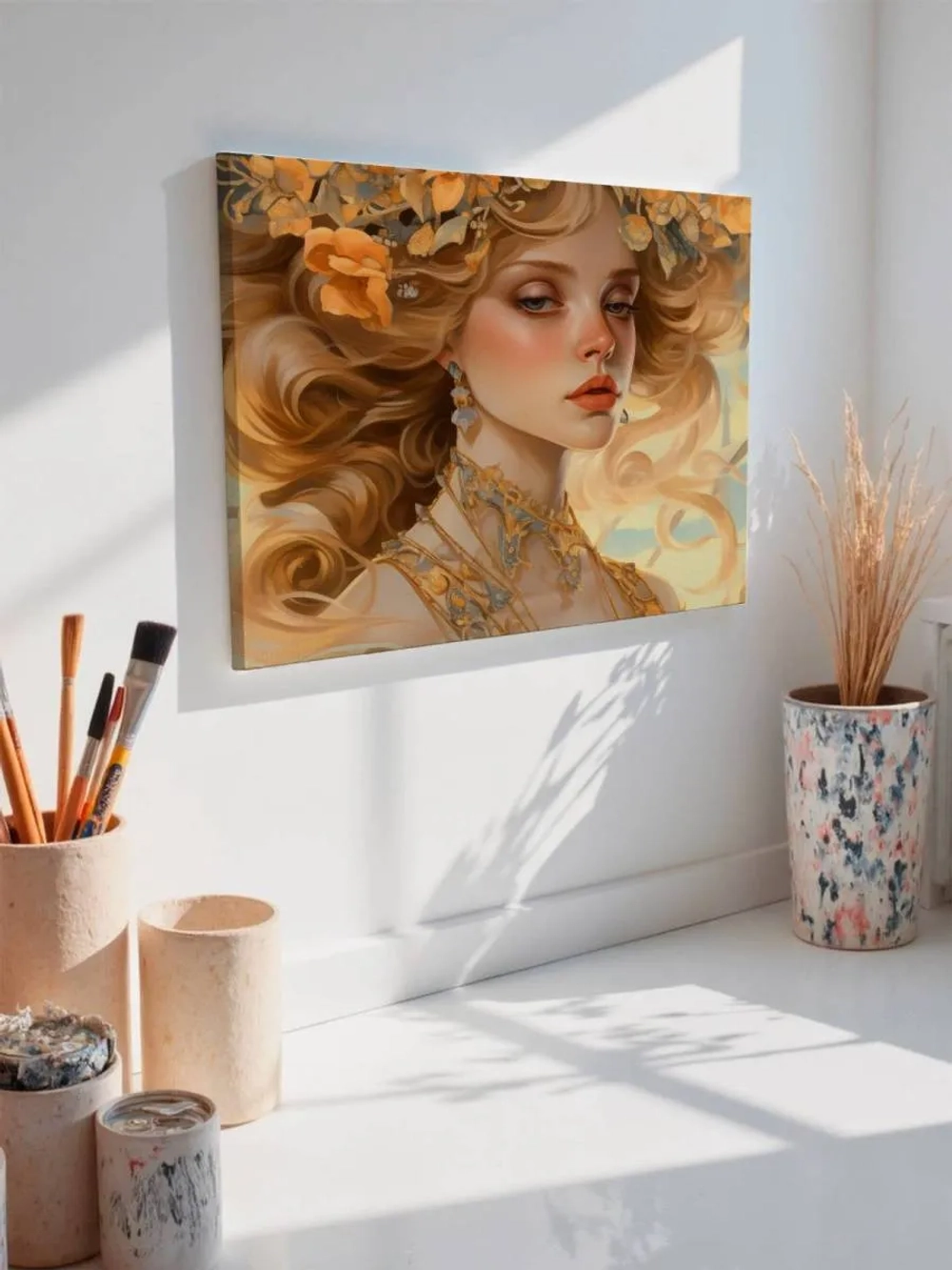 Картина на стену 40 X 50 Девушка