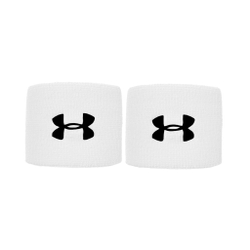 Under Armour Performance Wristband 2 Pack - White, Black