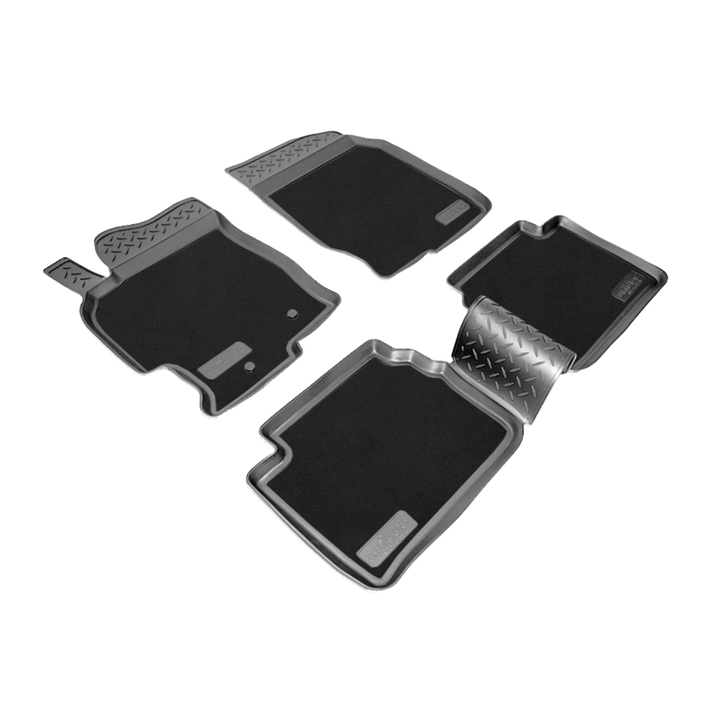Ковры в салон Norplast/Unidec для Mazda 6 (2007-2012), Черный, арт.NPL-Po-55-16-CM