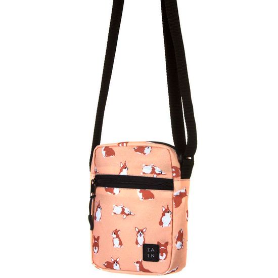 Мини сумка мессенджер ZAIN 217. Корги