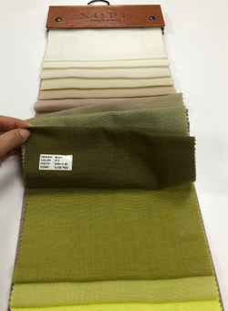 Тюль однотонная под лен Nope арт. Brad