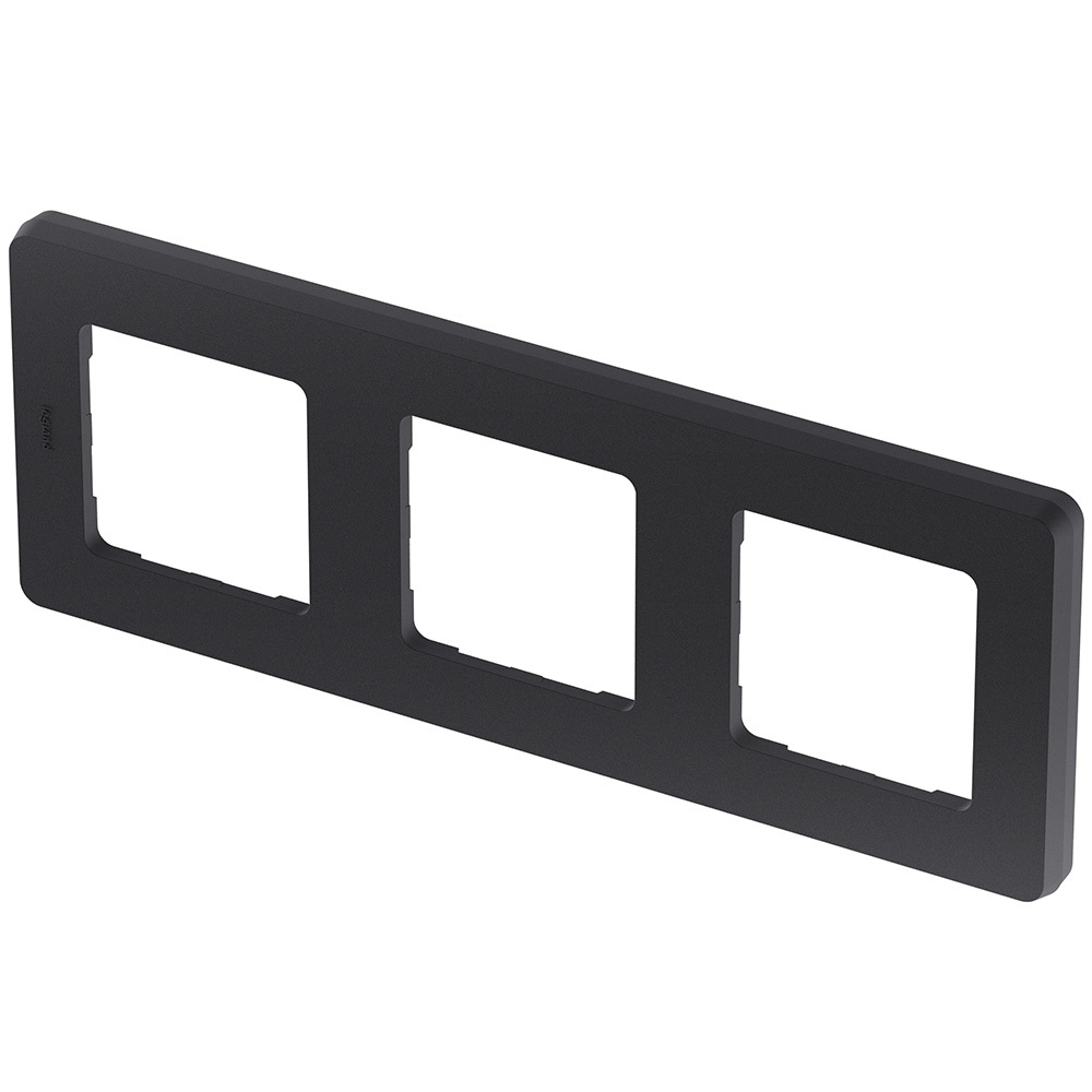 Рамка 3 поста антрацит Inspiria Legrand