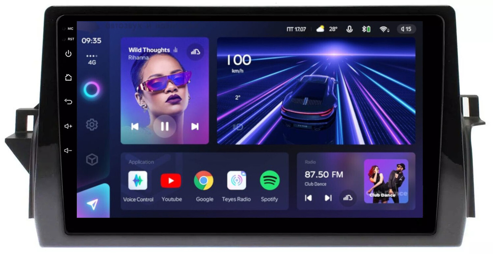 Магнитола для Toyota Camry 70 (75) 2021-2023 - Teyes CC3L на Android 10, 8-ядер, CarPlay, 4G SIM-слот