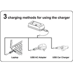 Зарядное устройство PowerSmart USB Charger Panasonic CGA-S007 для Panasonic CGA-S007