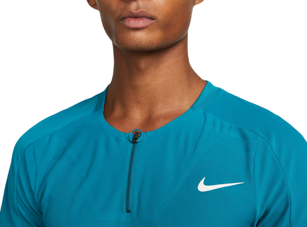 Теннисное поло Nike Court Dri-Fit Adventage Slam Tennis Polo - green abyss/white - Green
