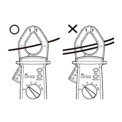 KING TONY (9DM2351) Клещи токоизмерительные AC/DC