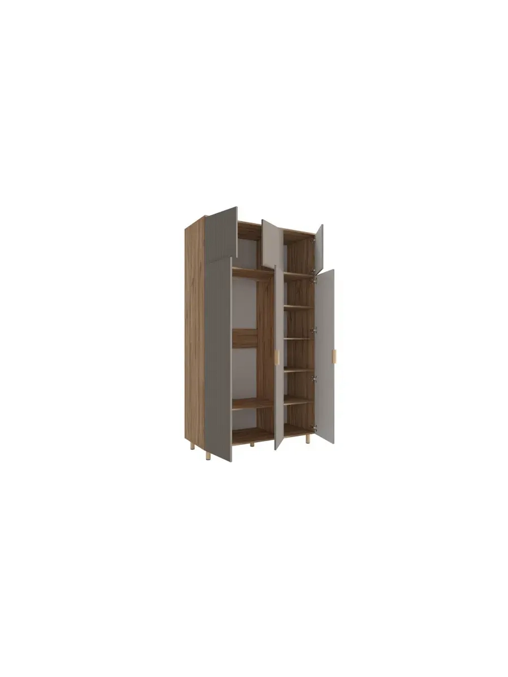 Шкаф распашной 120х50х210 с антресолью Birmingham 8