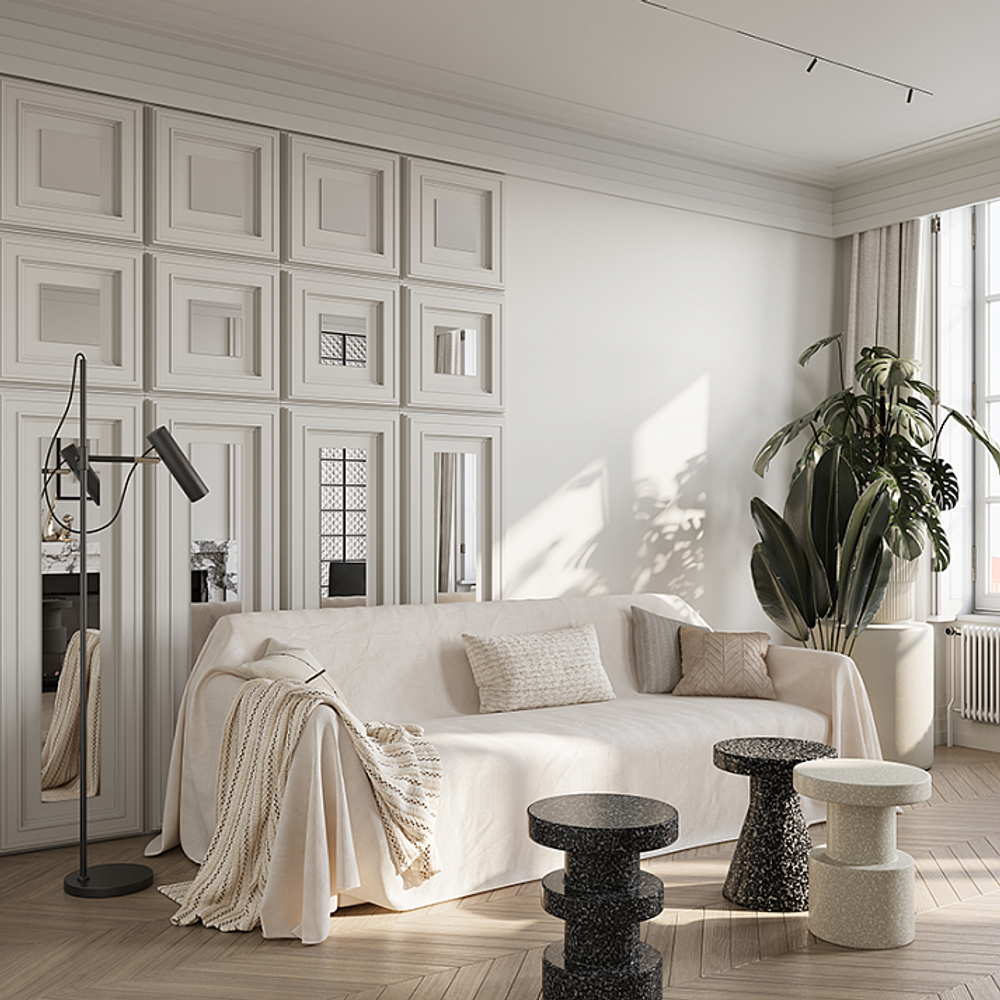 Декоративная панель пенополиуретан, 1500x500 мм