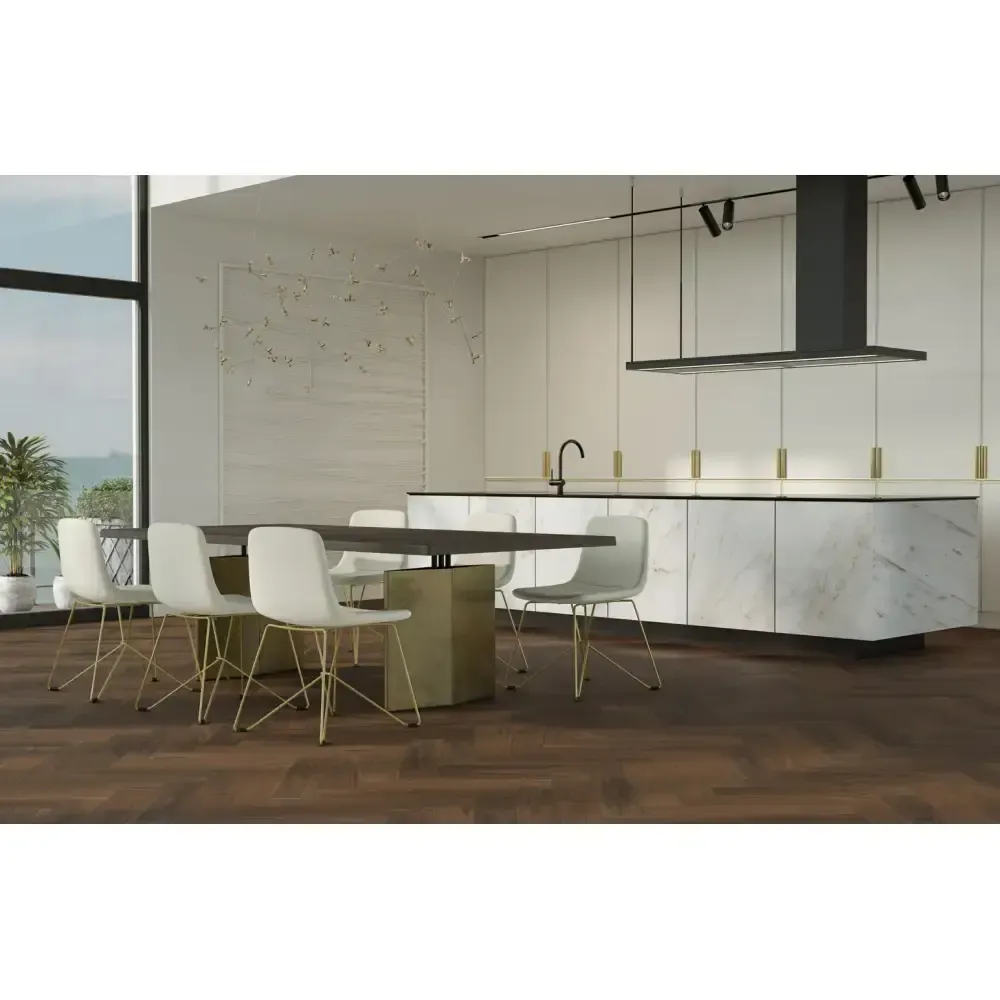 Fargo Quartz Parquet Английская Елка Орех Американский, 1,936 м²