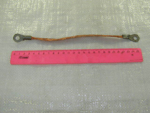 Провод АКБ  -  от КПП к кузову короткий (косичка) (ПТО ВАЗ)