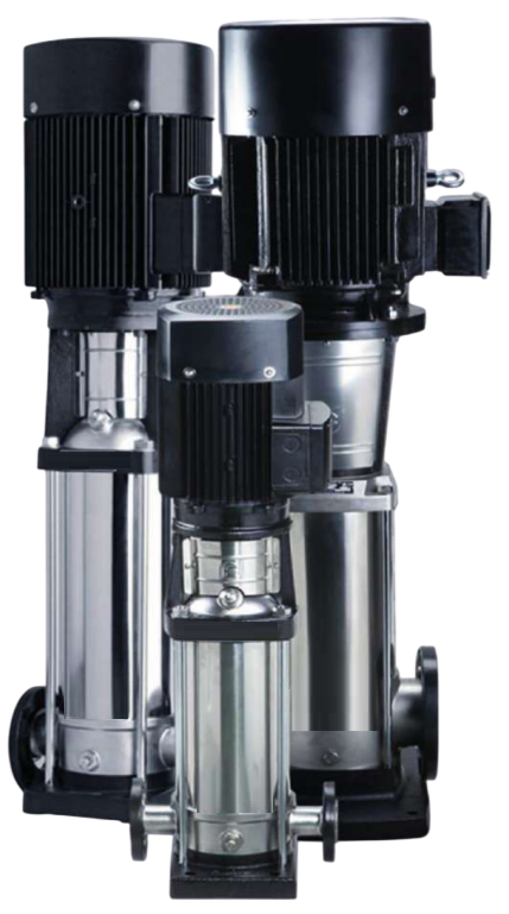 Насос многоступен. вертикал. EVPm2-9 220V/50HZ/1PH/1.5KW/OVAL FLANGE