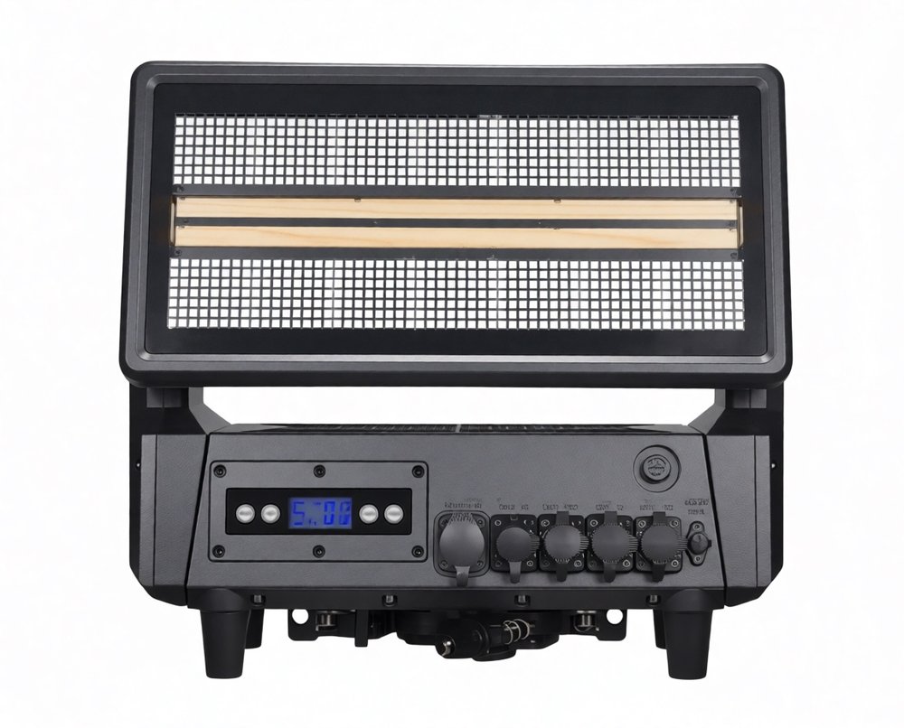 1400 STROBE — Waterproof LED Strobe 784×0.5W RGB + 392×3W White 1400W