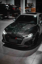 Карбоновый обвес для AUDI S4 AVANT RS4 B9 2019+ Ауди аэродинамический обвес