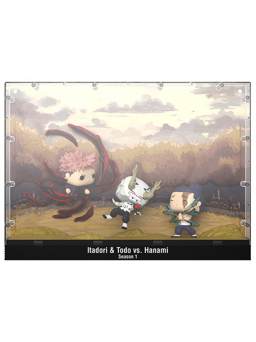 Фигурка Funko POP! Moment Jujutsu Kaisen Yuji Itadori & Aoi Todo vs Hanami S1 (06) 70265