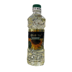 Масло подсолнечное рафинированное Кубаночка 0,5 л