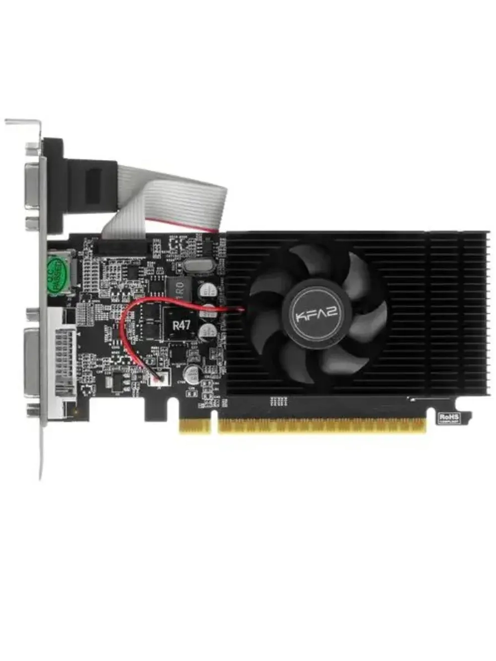 Видеокарта GeForce GT 730 73GQF8HX00HK 4 ГБ 73GQF8HX00HK