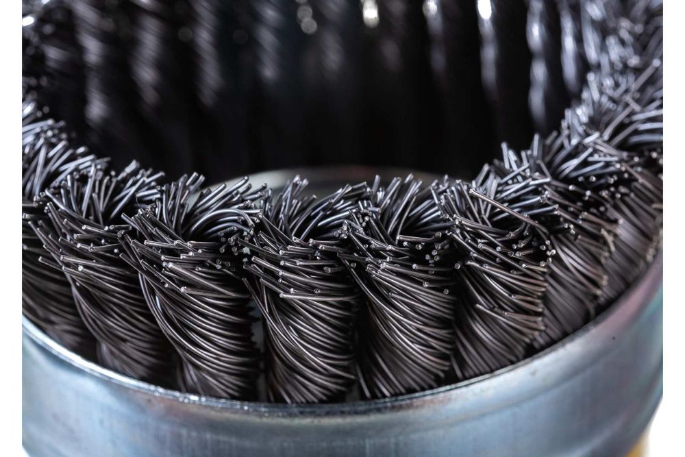 БИБЕР 70976 Щетка-крацовка чаша витая для УШМ 100мм (12/36)