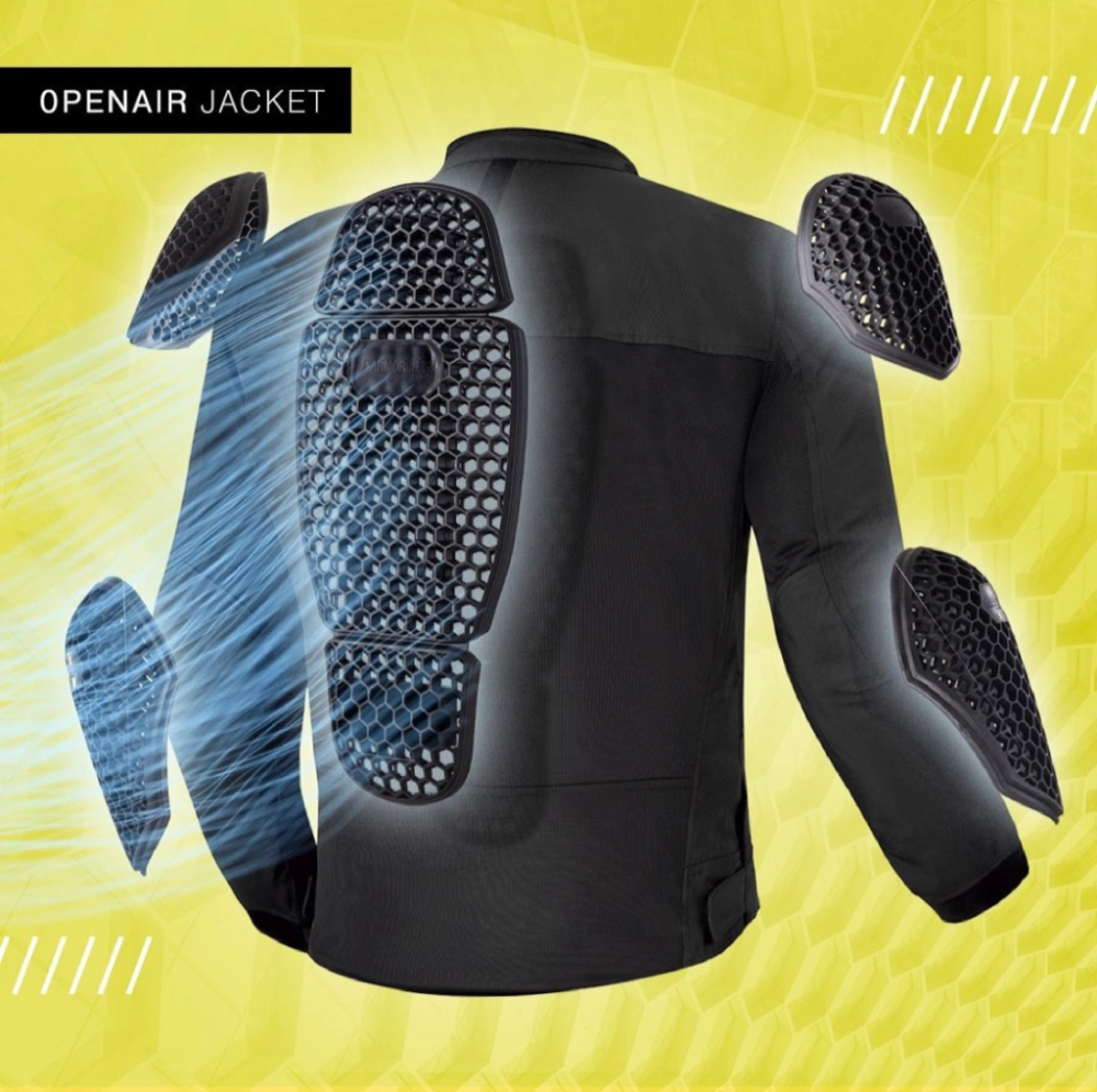 сетчатая мотокуртка SHIMA OPENAIR Grey