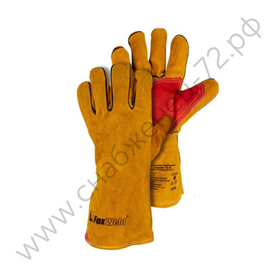 Краги кожаные термостойкие FOXWELD Защитник КС-03