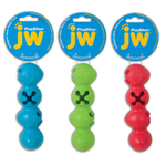 Игрушка J.W. для щенков гусеница контейнер для лакомства маленький 15 см