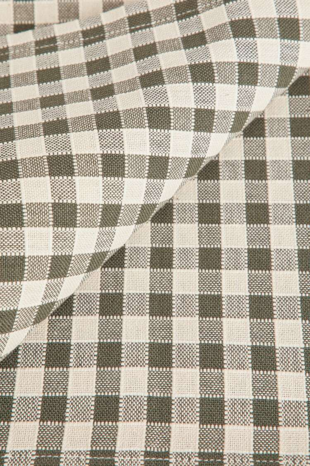 ZARA HOME САЛФЕТКИ ИЗ ХЛОПЧАТОБУМАЖНОЙ ТКАНИ В КЛЕТКУ (УПАКОВКА ИЗ 2 ШТУК), ЗЕЛЕНЫЙ