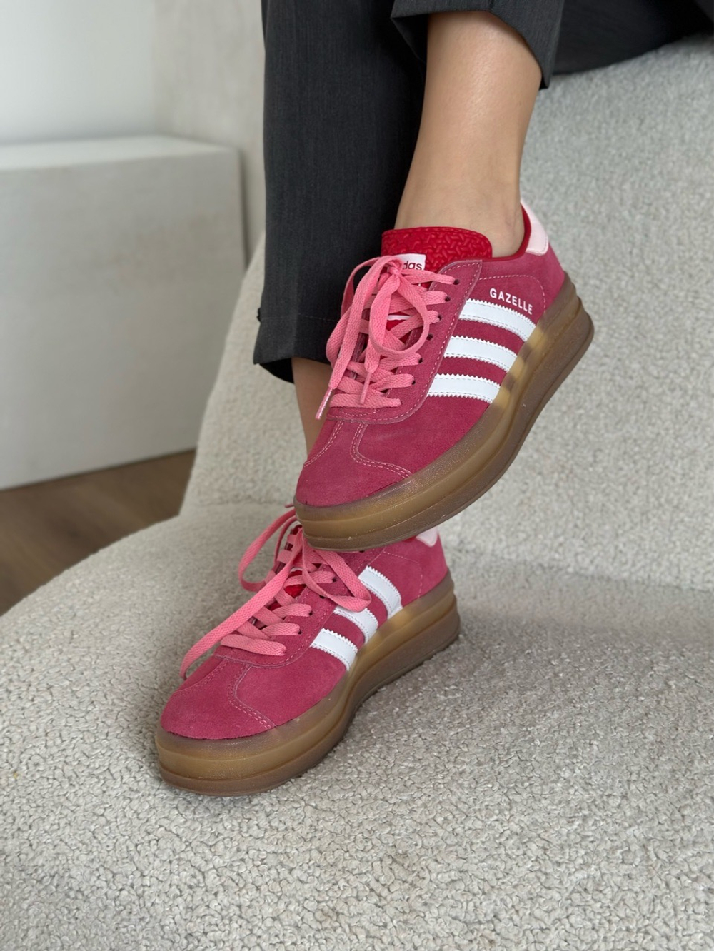 Кеды из натуральной замши