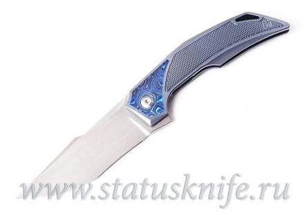 Нож CKF/BHARUCHA Justice Mini (М398, integral Ti handle, ZircuTi)