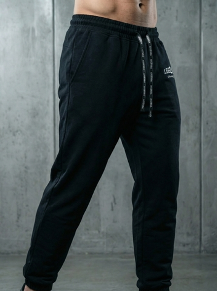 Брюки демисезонные с карманами LEGENDA Logo черные