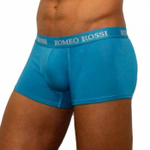 Хлопковые трусы-боксеры (Размер: XL) (Цвет: сиреневый)