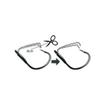 Крючок Decoy одинарный Worm 105 Cover Finesse #4 (в упаковке 5 штук)