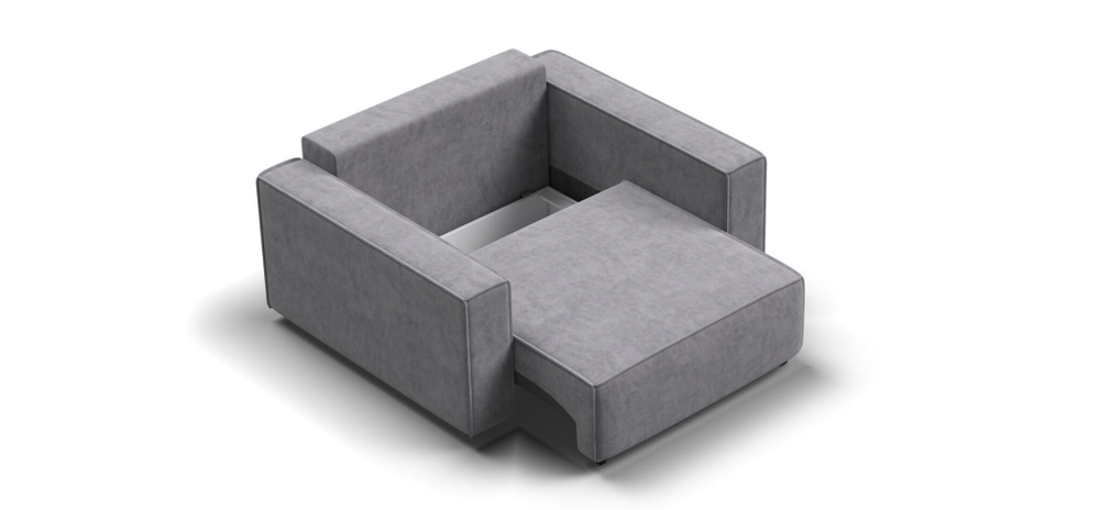 Кресло BOSS SOFT MODOOL Велюр Royal агат