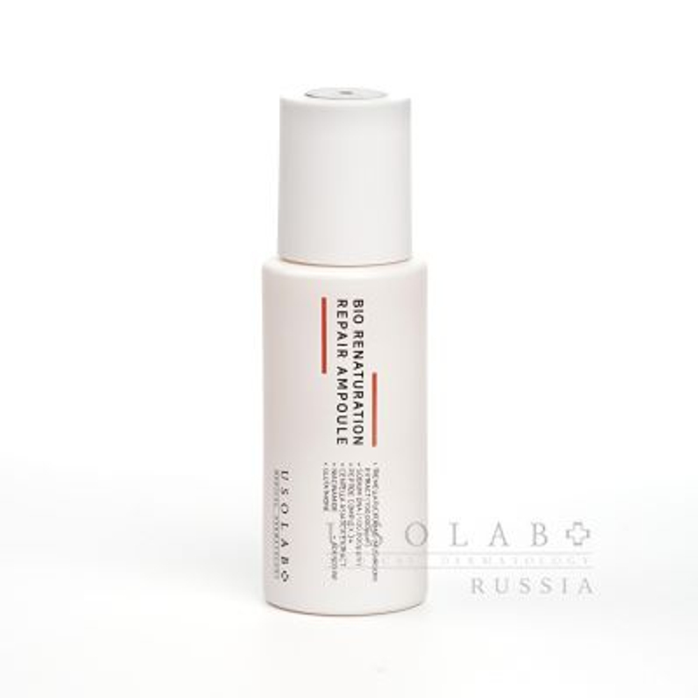 USOLAB Обновляющая регенерирующая сыворотка с ПДРН, 50 мл | Bio Renaturation Repair Ampoule