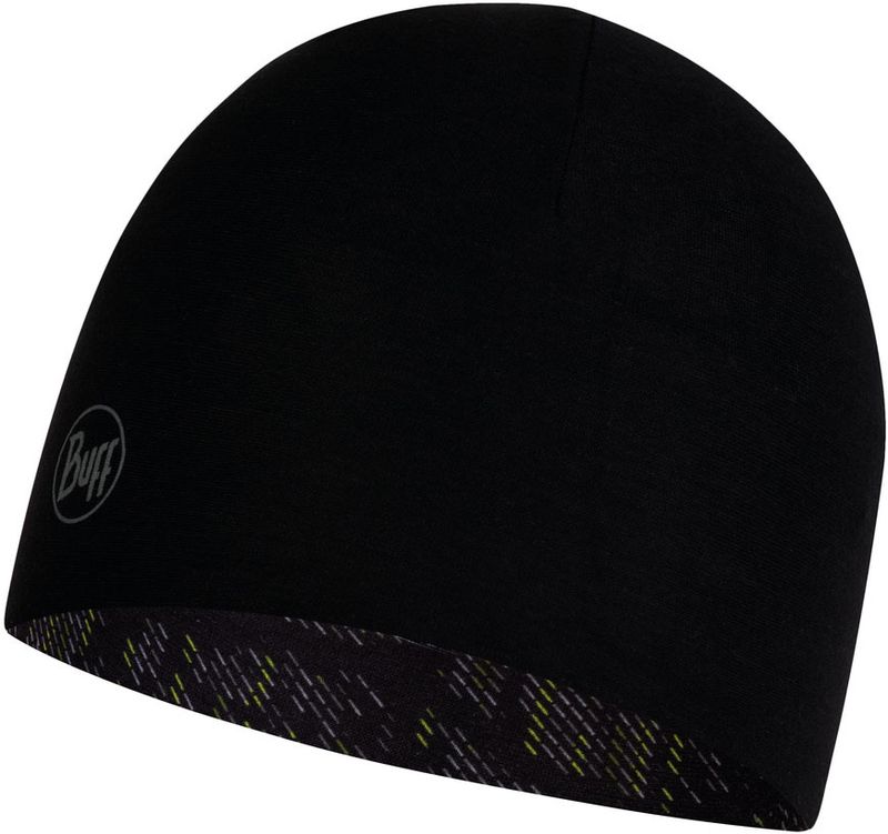 Двухслойная полиэстровая шапка Buff Hat reversible polyester R-Throwies Black Фото 3