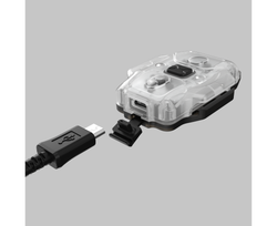 ARMYTEK - Фонарь CRYSTAL PRO Micro USB ( цвет корпуса - GREY ONYX, свет - белый - красный )