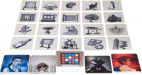 Настольная игра Кодовые имена. Картинки (оранжевая)