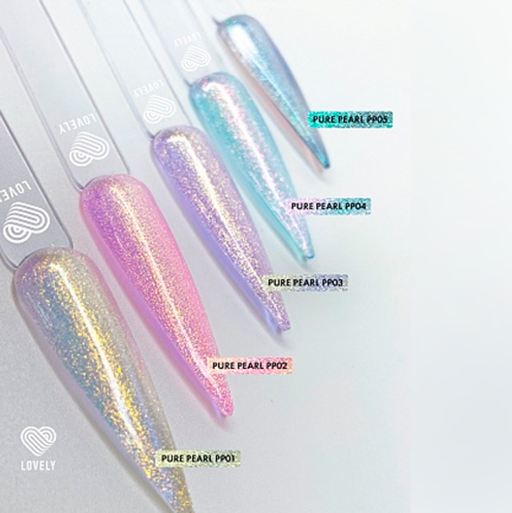 Гель-лак Lovely, коллекция чистый жемчуг "Pure Pearl " PP03, 7 ml